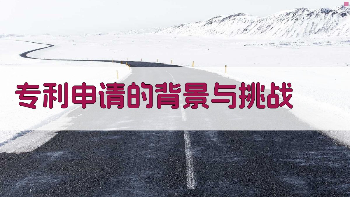 专利申请的背景与挑战 图1
