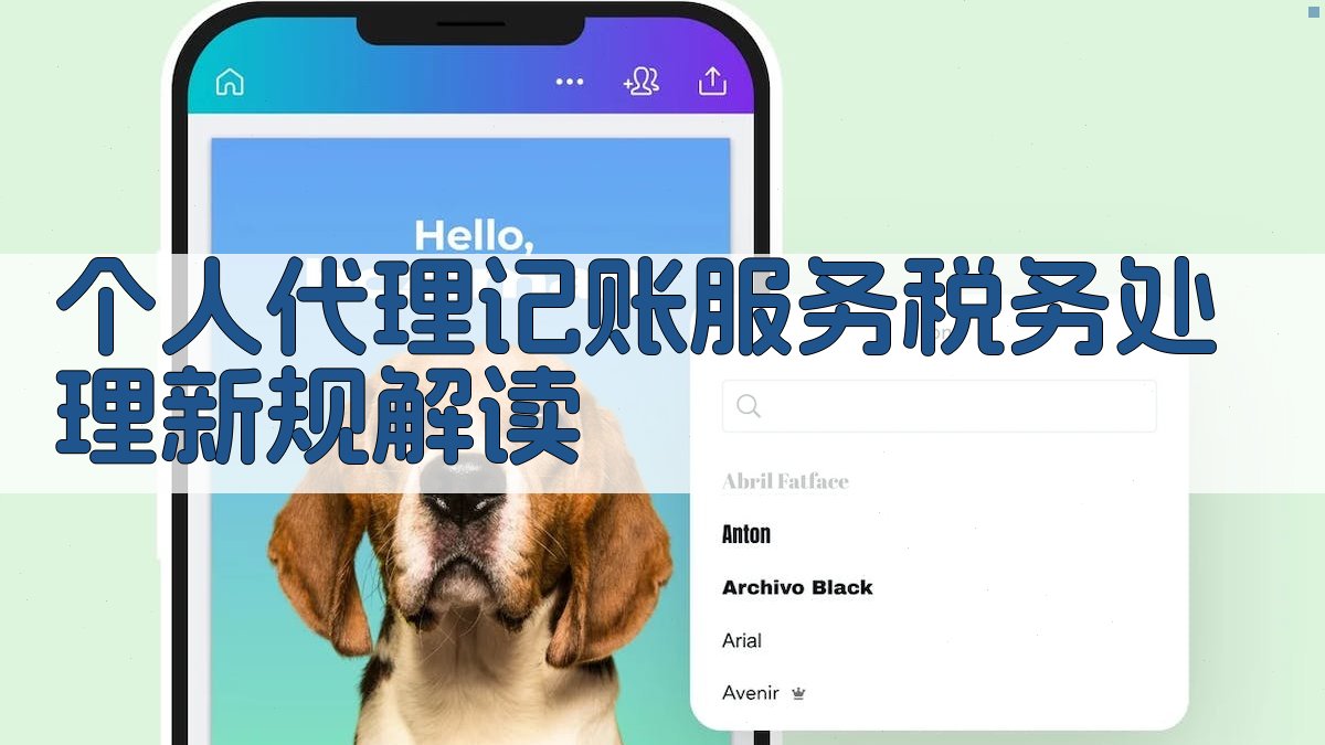 个人代理记账服务税务处理新规解读 图2