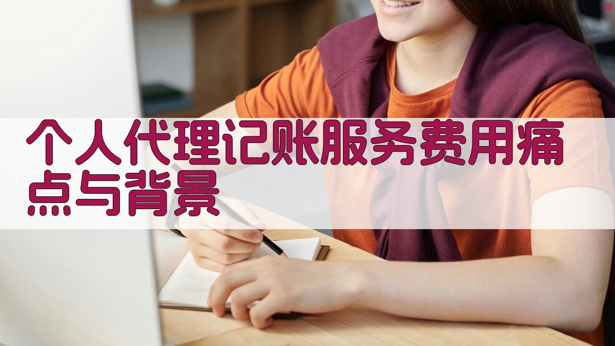 个人代理记账服务费用痛点与背景 图1