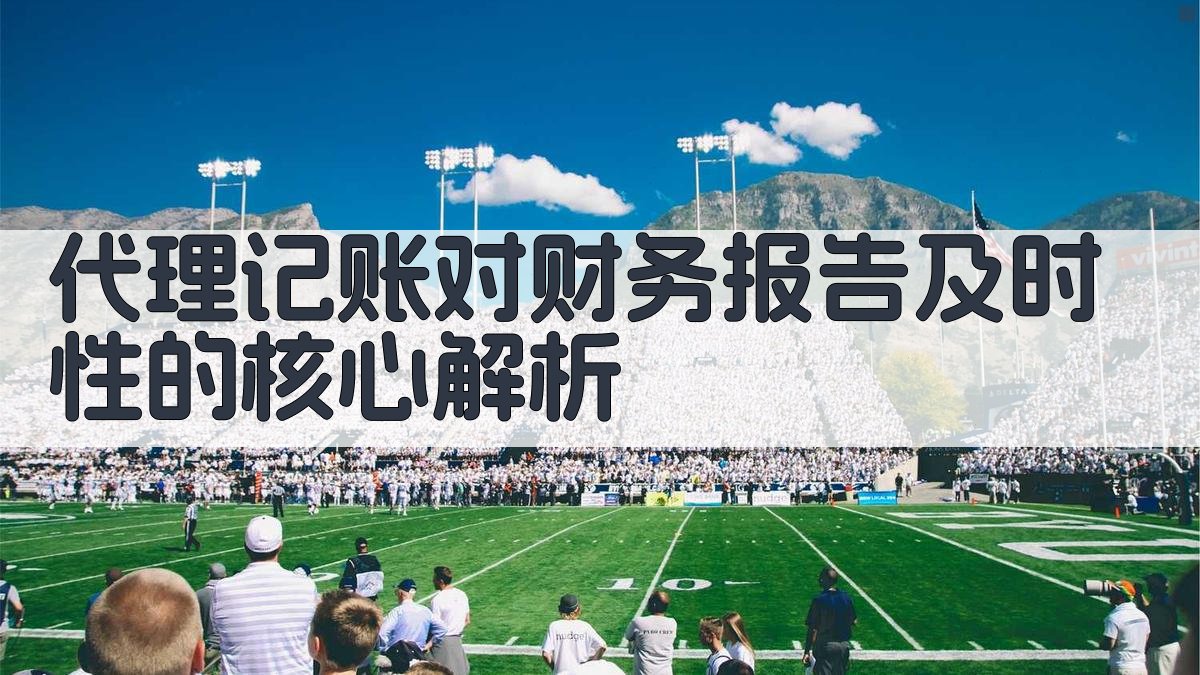 代理记账对财务报告及时性的核心解析 图2
