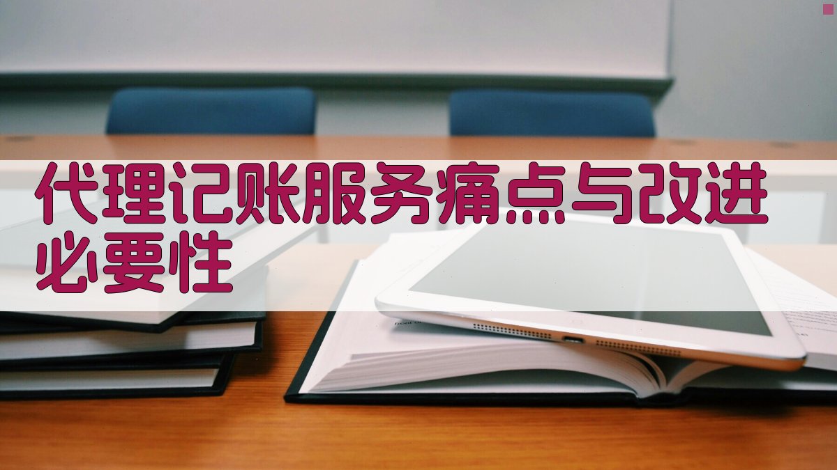 代理记账服务痛点与改进必要性 图1
