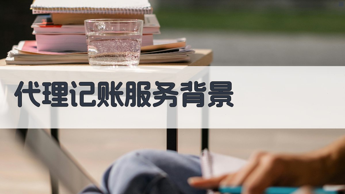 代理记账服务背景 图1