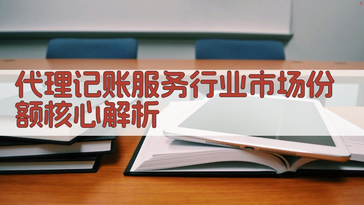 代理记账服务行业市场份额核心解析 图2