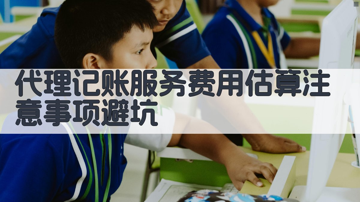 代理记账服务费用估算注意事项/避坑 图3