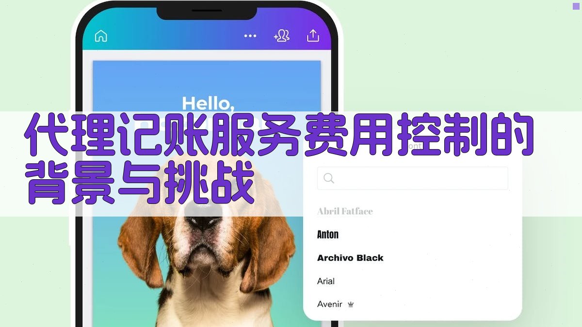 代理记账服务费用控制的背景与挑战 图1