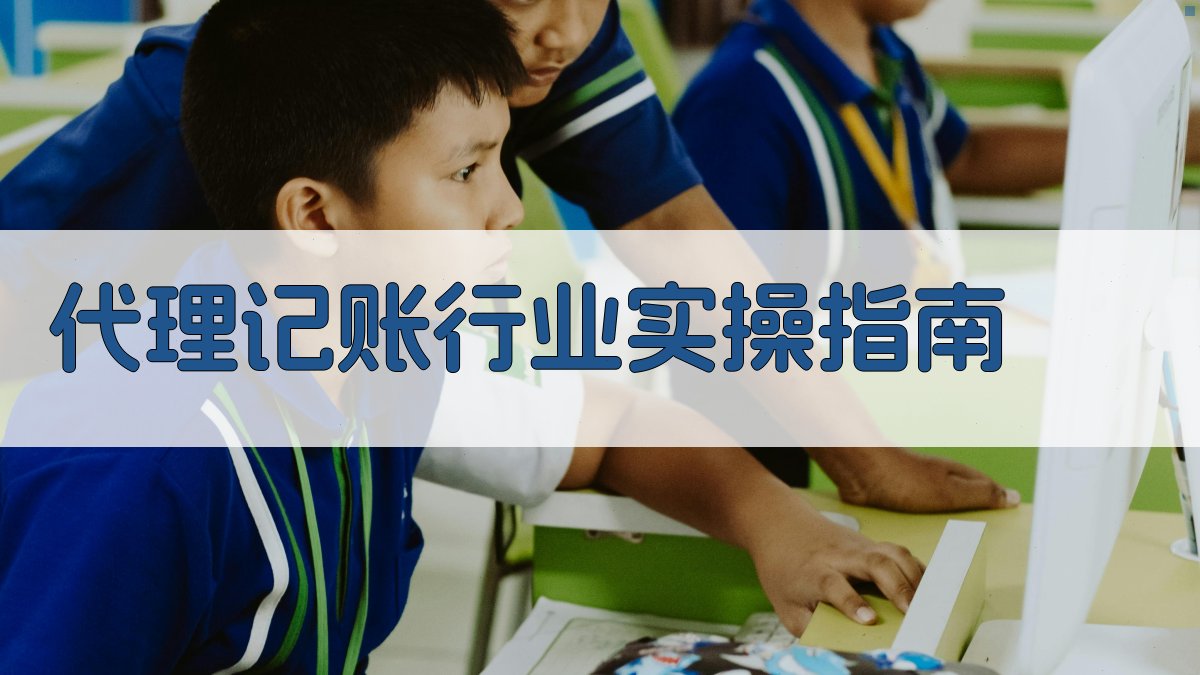 代理记账行业实操指南 图3