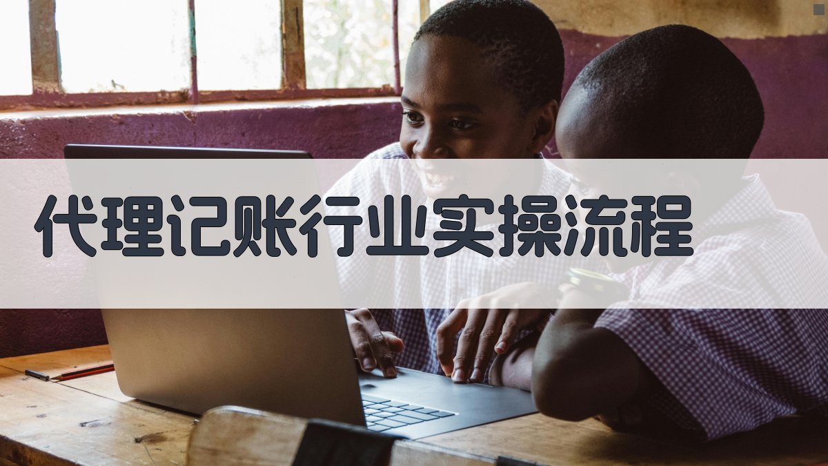 代理记账行业实操流程 图3