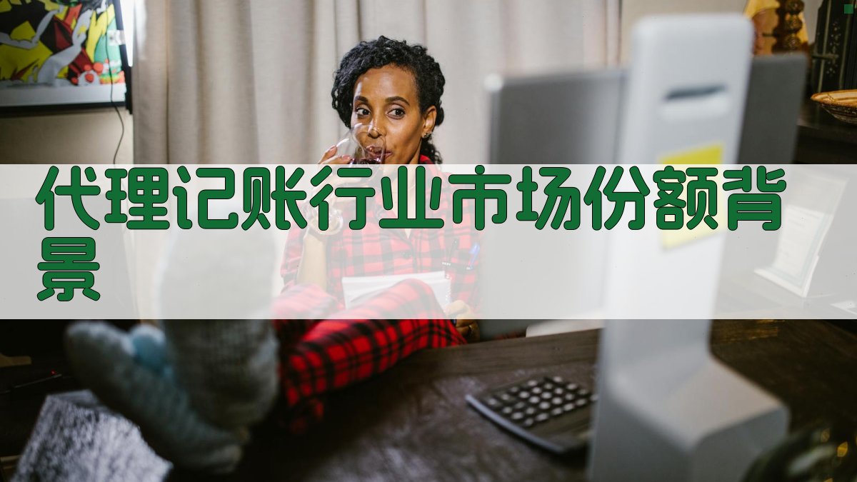 代理记账行业市场份额背景 图1
