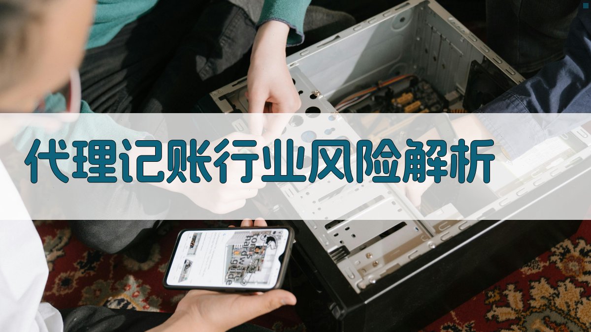 代理记账行业风险解析 图1