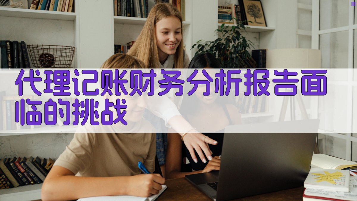 (代理记账财务分析报告面临的挑战) 图1