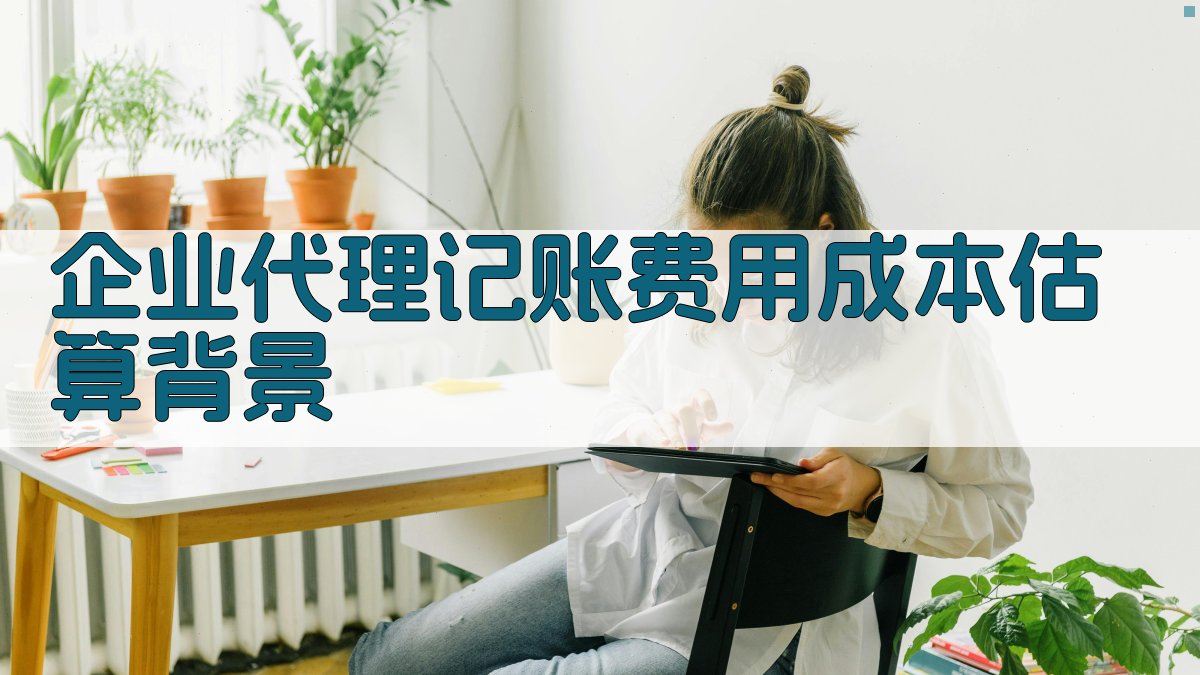 企业代理记账费用成本估算背景 图1