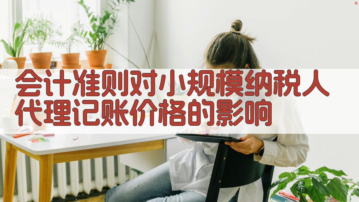 会计准则对小规模纳税人代理记账价格的影响 图2
