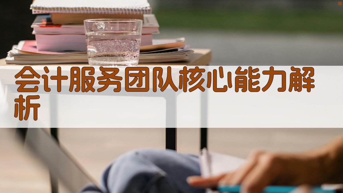 会计服务团队核心能力解析 图1