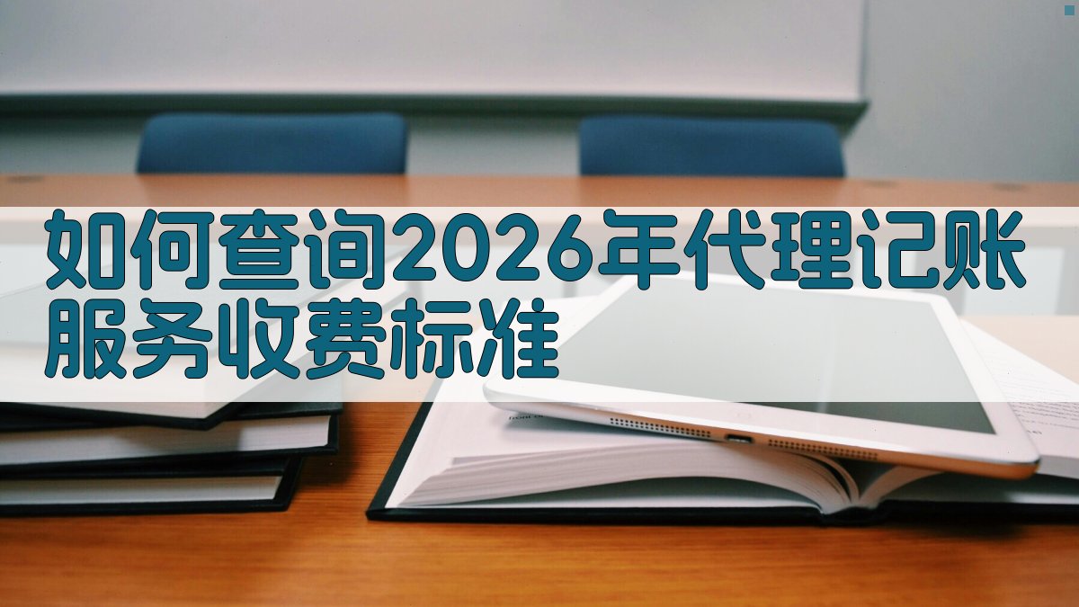 如何查询2026年代理记账服务收费标准 图3