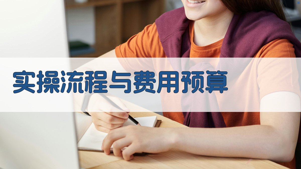 实操流程与费用预算 图1