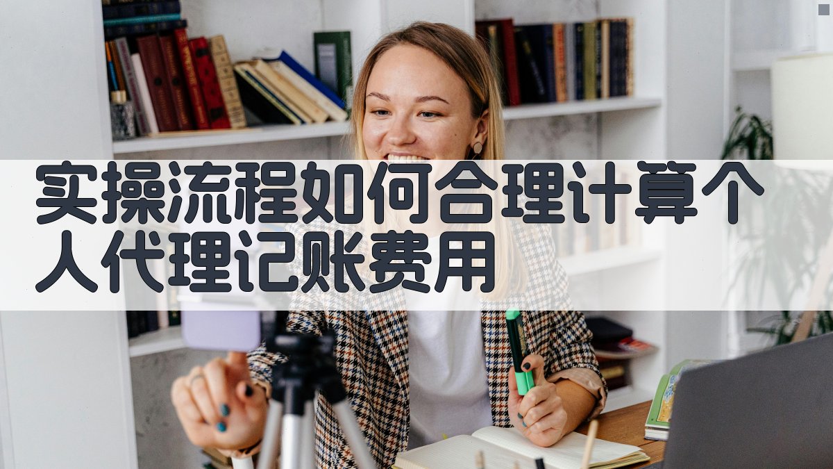 实操流程：如何合理计算个人代理记账费用。 图1