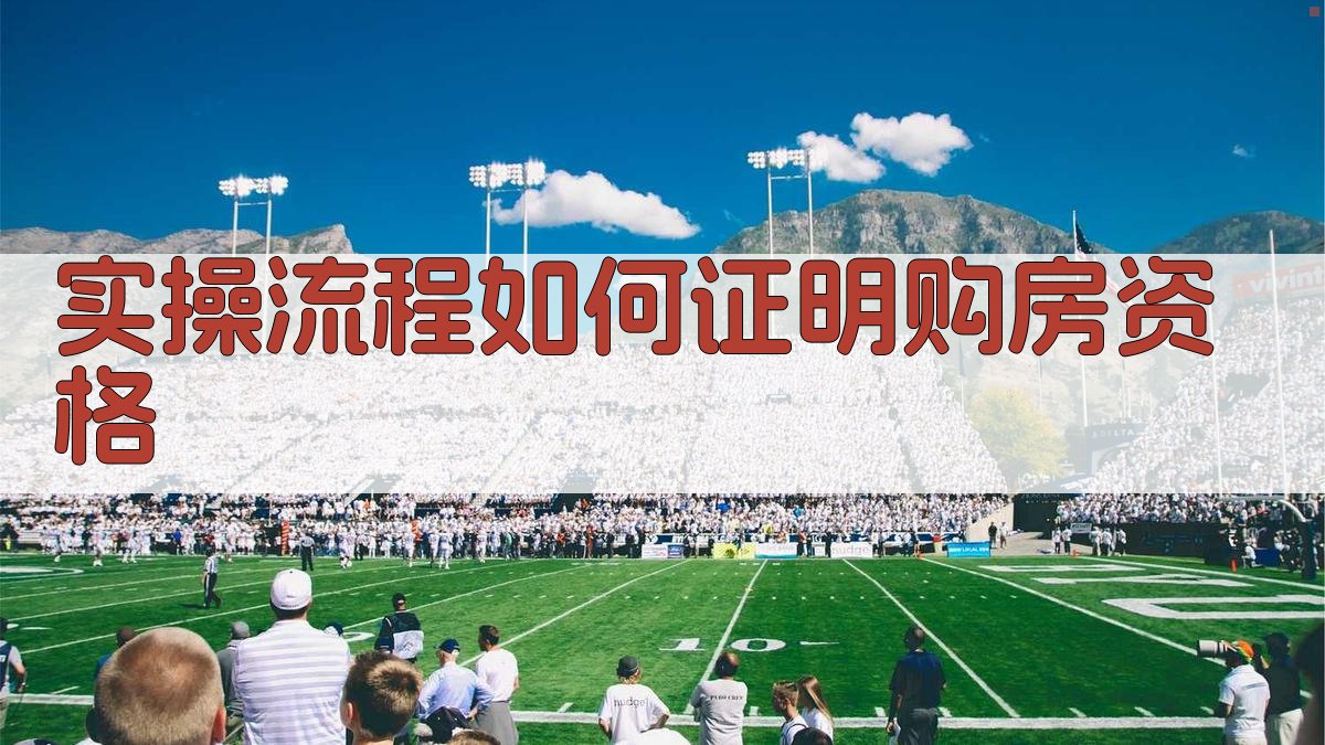 实操流程：如何证明购房资格 图2