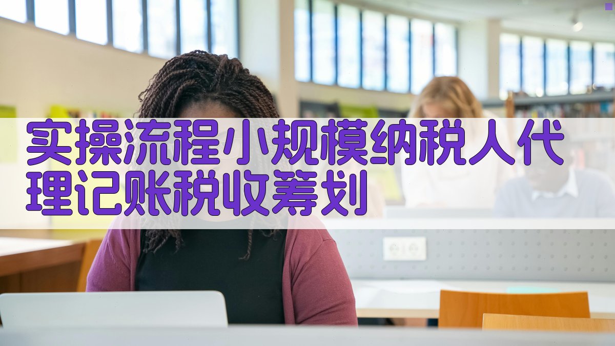 实操流程：小规模纳税人代理记账税收筹划 图2