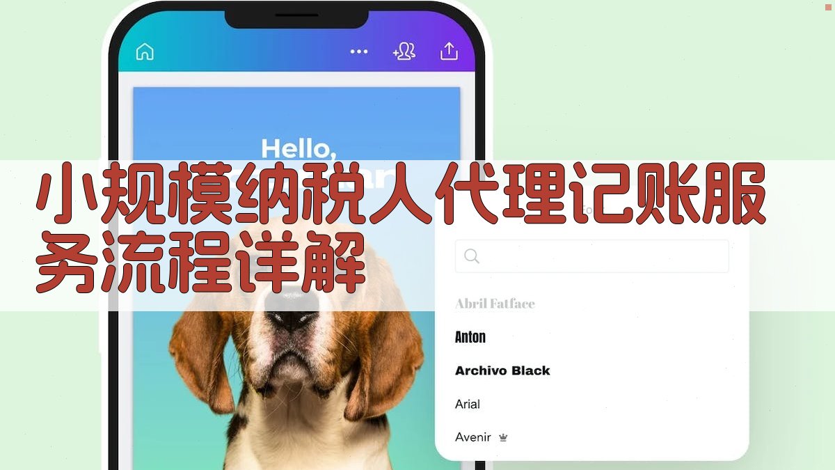 小规模纳税人代理记账服务流程详解 图1