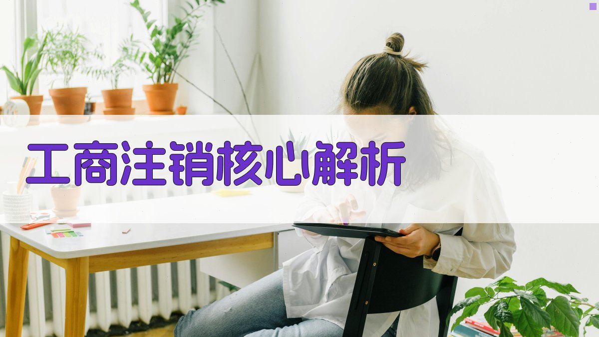 工商注销核心解析 图1