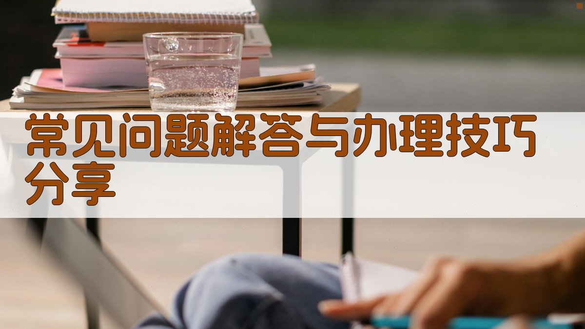 常见问题解答与办理技巧分享 图5