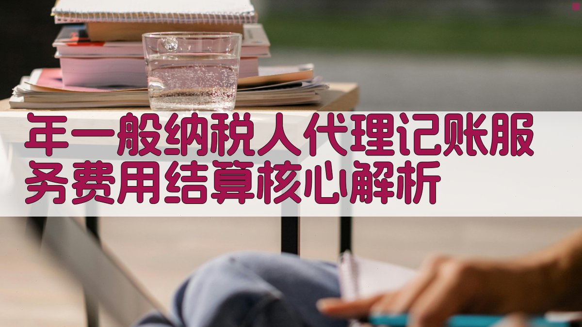 年一般纳税人代理记账服务费用结算核心解析 图2