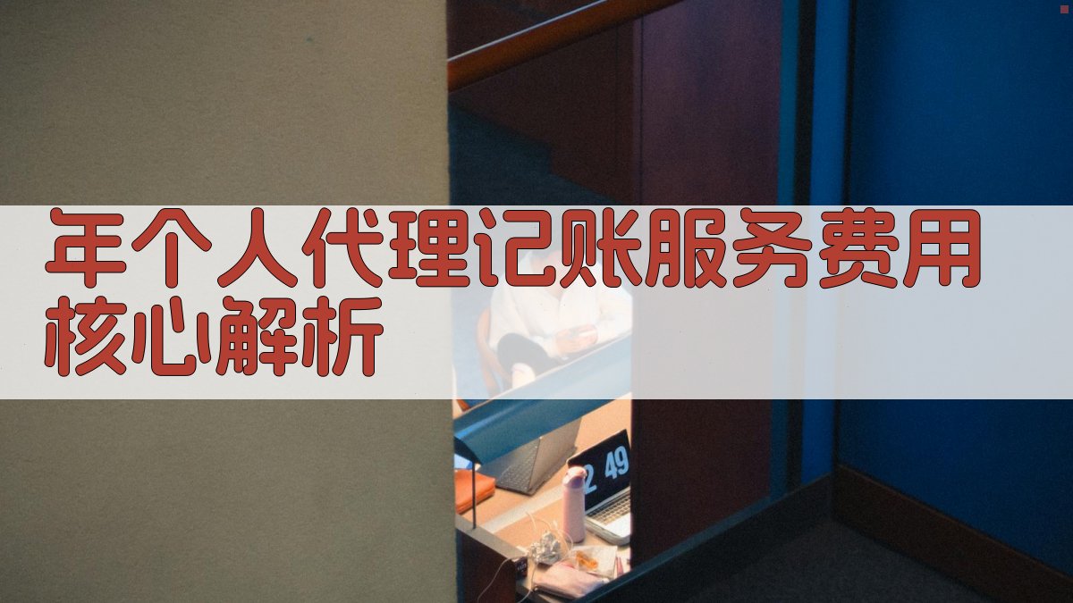 年个人代理记账服务费用核心解析 图2