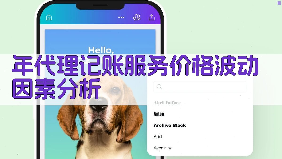 年代理记账服务价格波动因素分析 图1