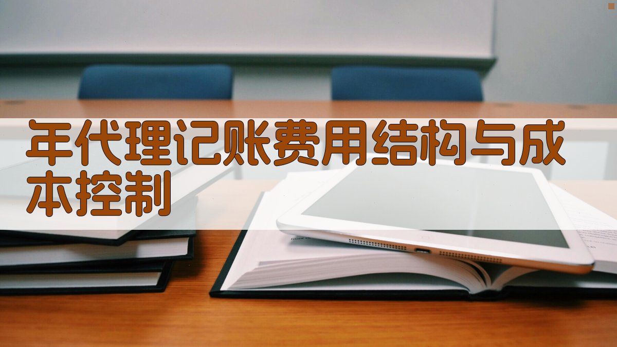年代理记账费用结构与成本控制 图2