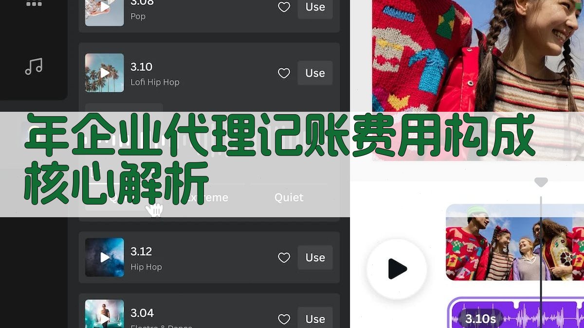 年企业代理记账费用构成核心解析 图1