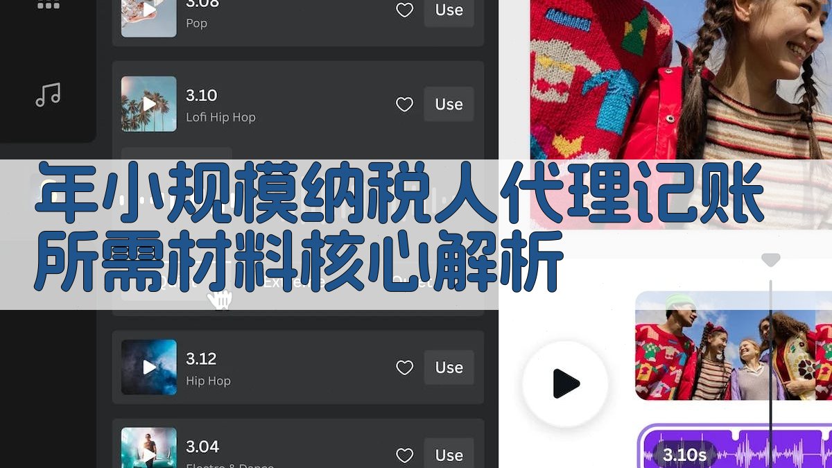 年小规模纳税人代理记账所需材料核心解析 图2