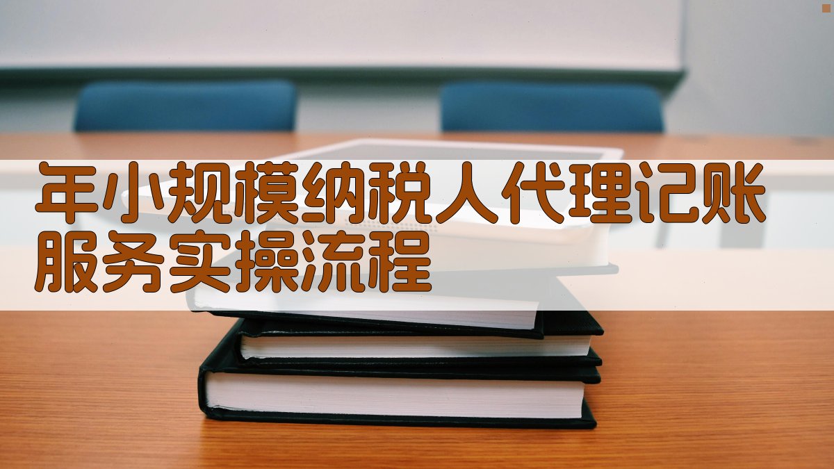 年小规模纳税人代理记账服务实操流程 图3