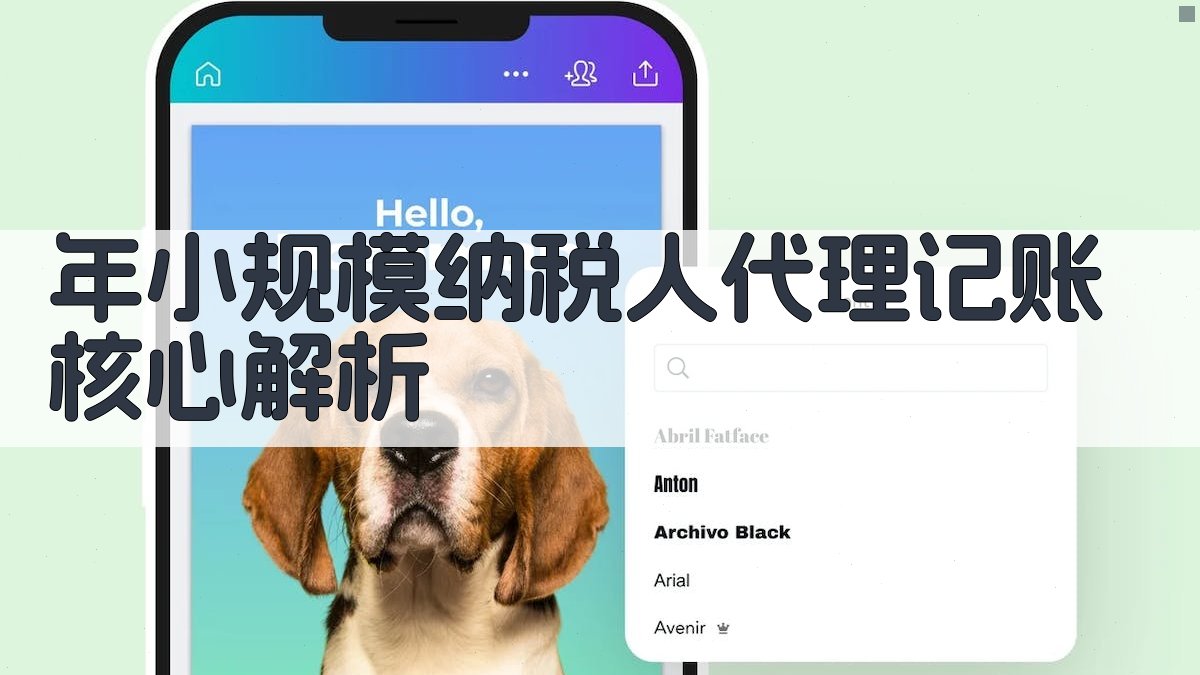 年小规模纳税人代理记账核心解析 图2