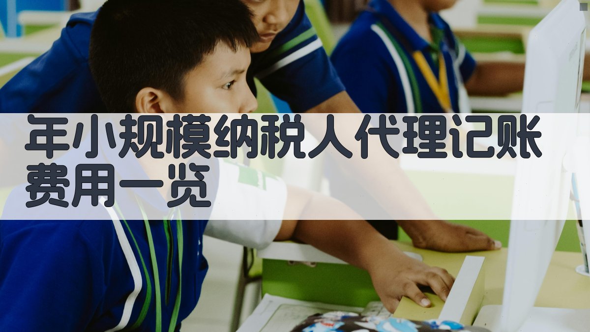 年小规模纳税人代理记账费用一览 图2