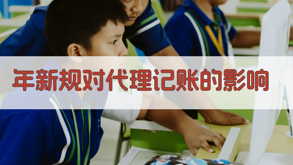 年新规对代理记账的影响 图1