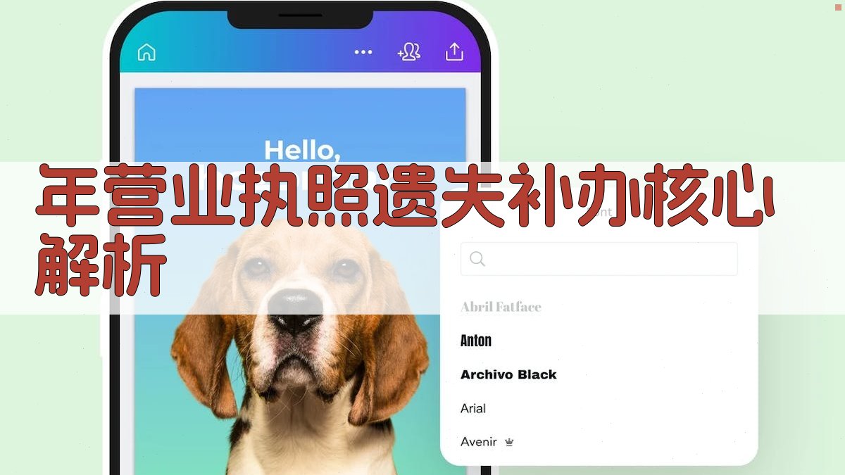 年营业执照遗失补办核心解析 图1