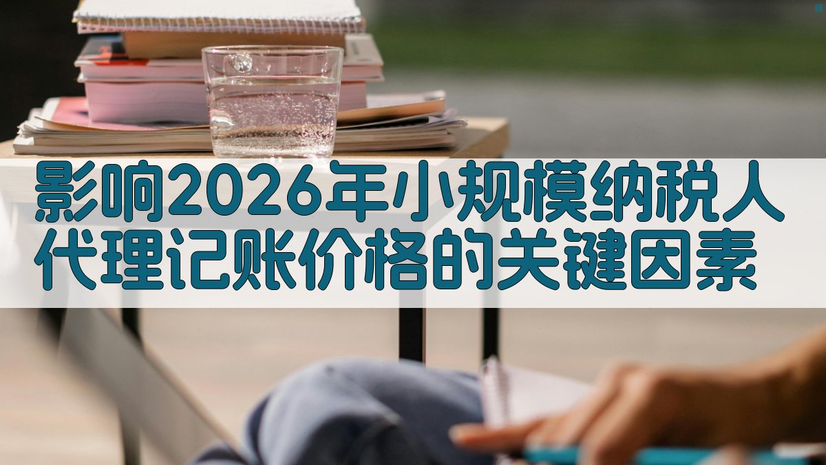 影响2026年小规模纳税人代理记账价格的关键因素 图2