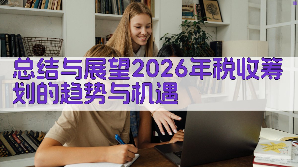 总结与展望：2026年税收筹划的趋势与机遇 图4