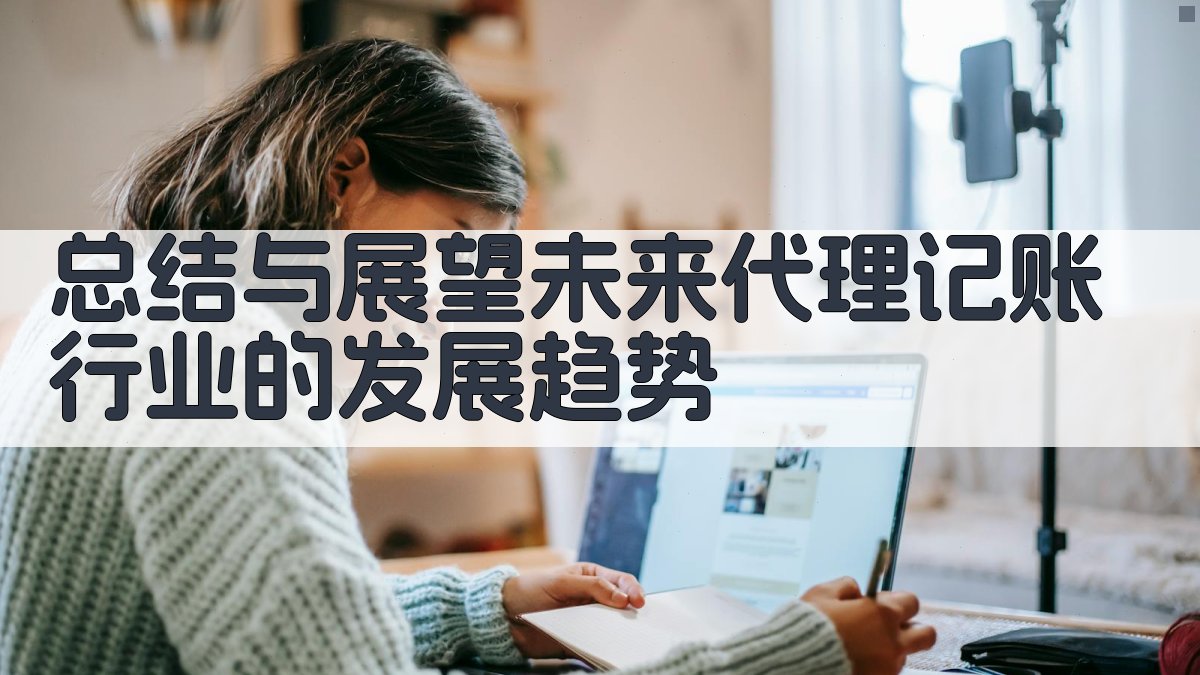 总结与展望：未来代理记账行业的发展趋势 图4