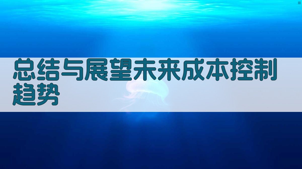 总结与展望：未来成本控制趋势 图4