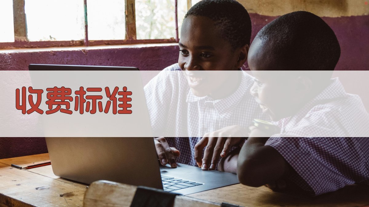 收费标准 图1