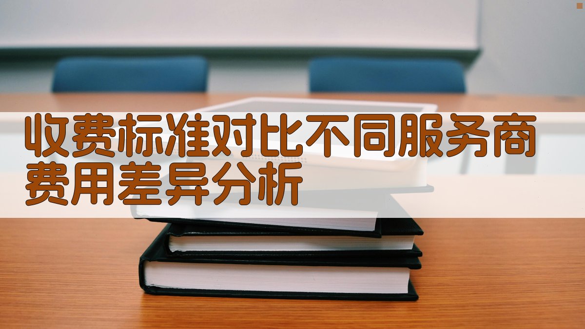 收费标准对比不同服务商费用差异分析 图3