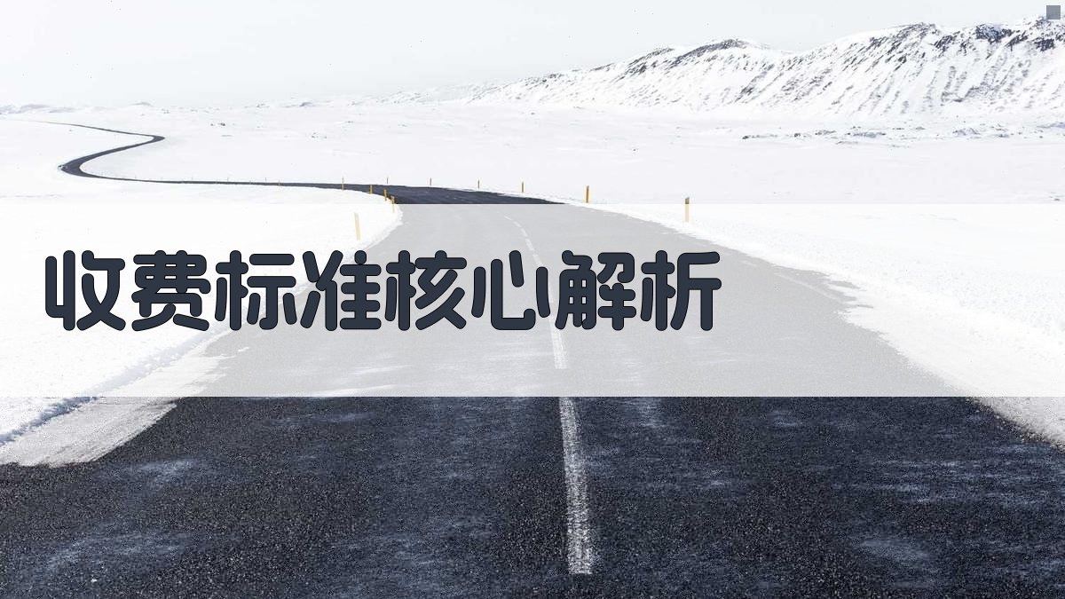 收费标准核心解析 图1