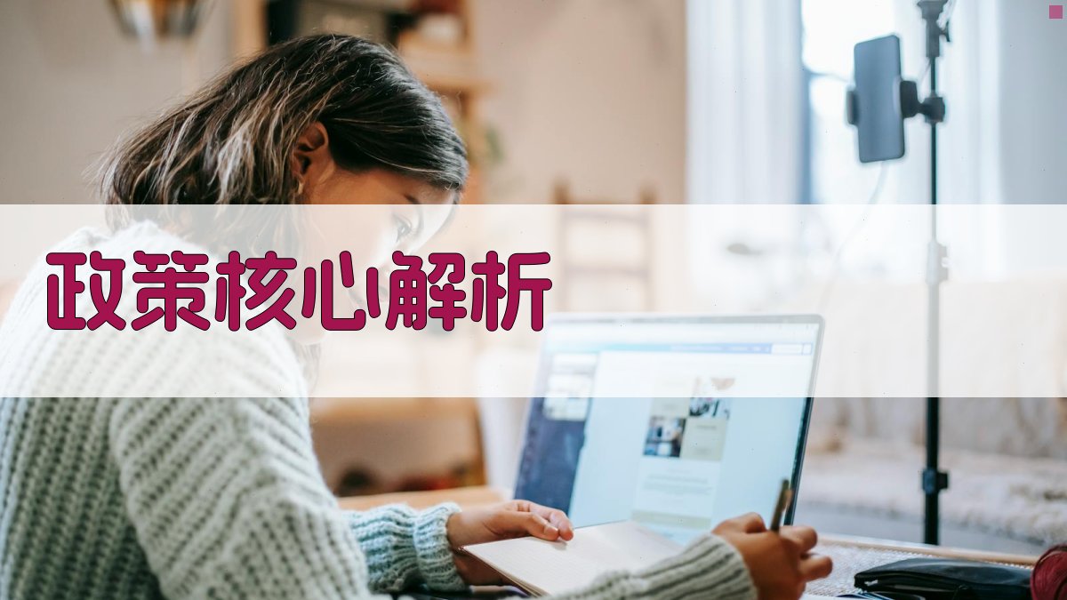 政策核心解析 图1