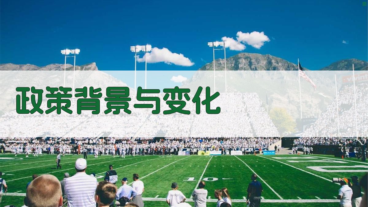政策背景与变化 图1