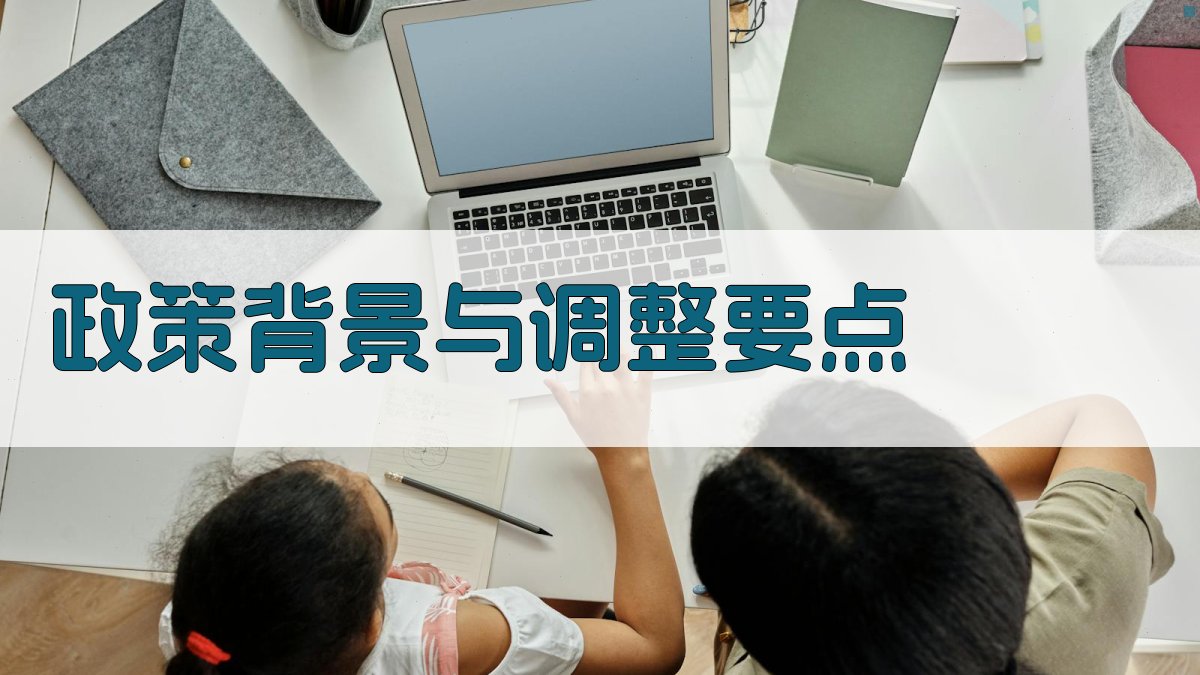 政策背景与调整要点 图1