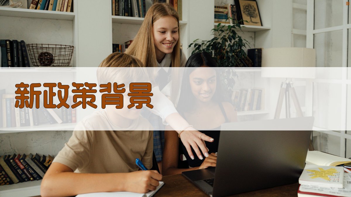 新政策背景 图1