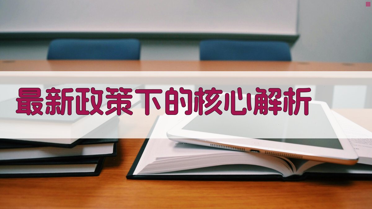 最新政策下的核心解析 图2