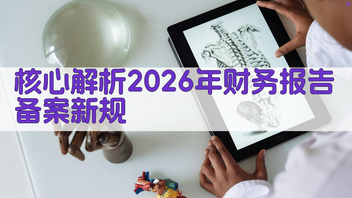 核心解析：2026年财务报告备案新规 图2