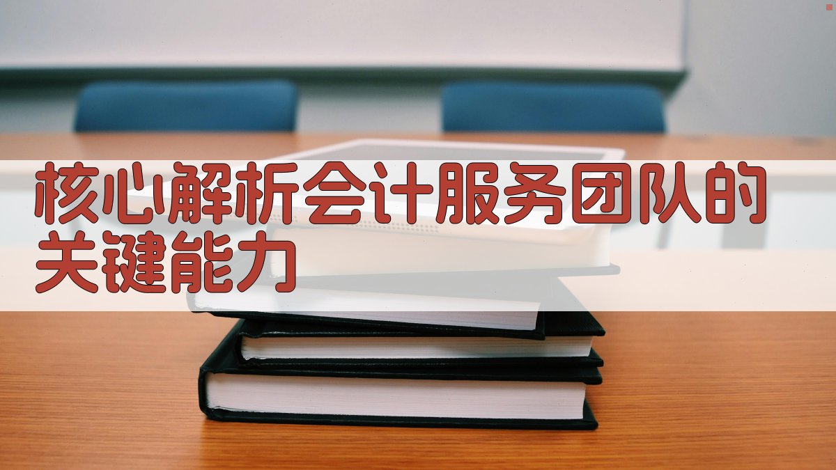 核心解析：会计服务团队的关键能力 图2